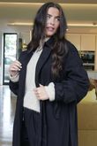 Mercer Soft Twill Trench Black /20 =